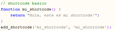 como crear un shortcode en wordpress-basico